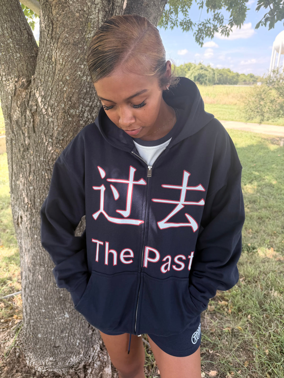 Mandarin Zip Up Jacket