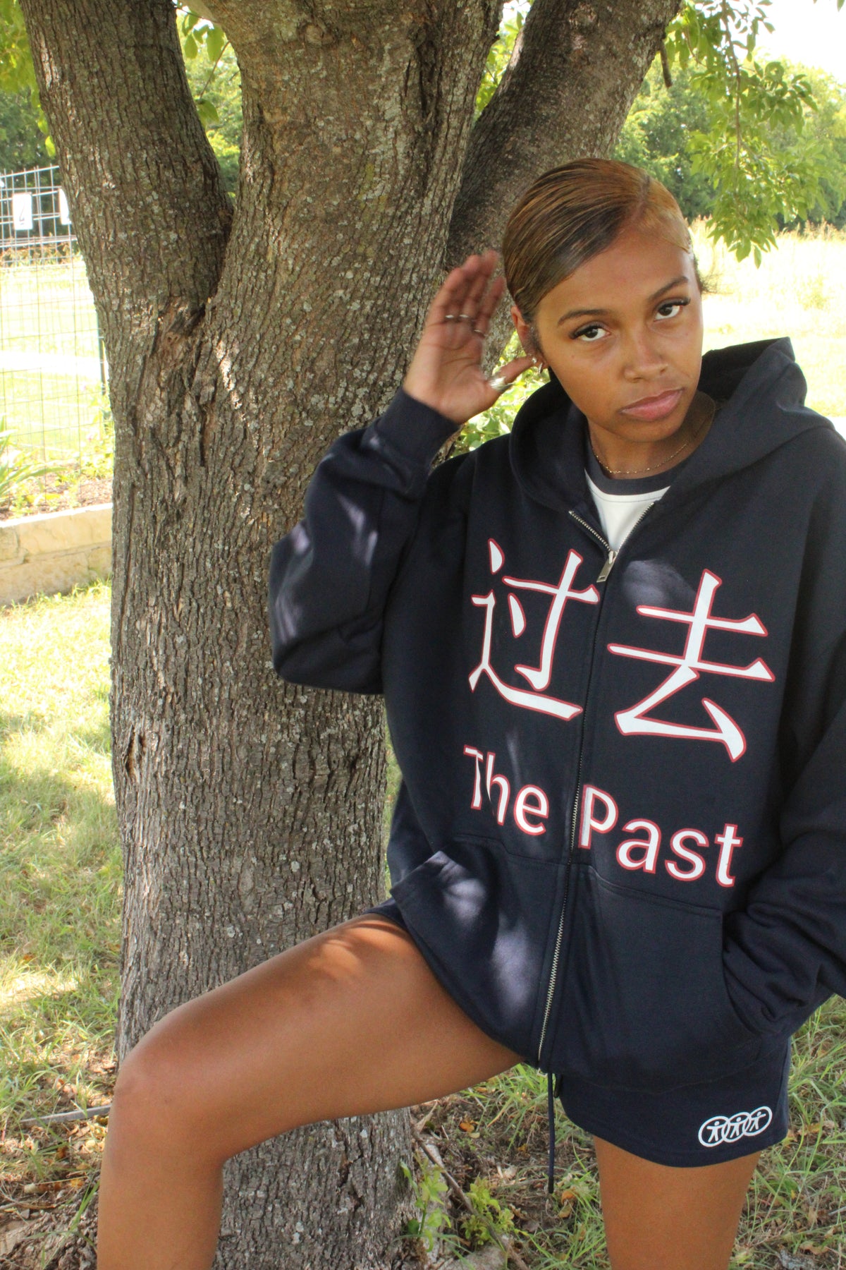 Mandarin Zip Up Jacket